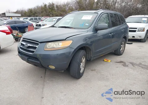 2007 Hyundai Santa Fe Gls from USA, damaged, VIN 5NMSG13D57H054641